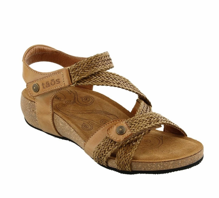 Taos Trulie Leather Sandal ~ Black ~ Honey ~ Stone Cozy Choice Comfortable And Versatile