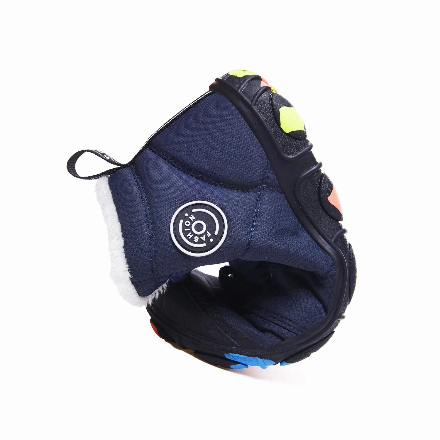 Popular Hiking Boots Kids Hiking Shoes Non-slip Boys Winter Sneakers Warm Plus Fur Boots Teenagers Sport Trekking Shoe for Girls High Top Boots