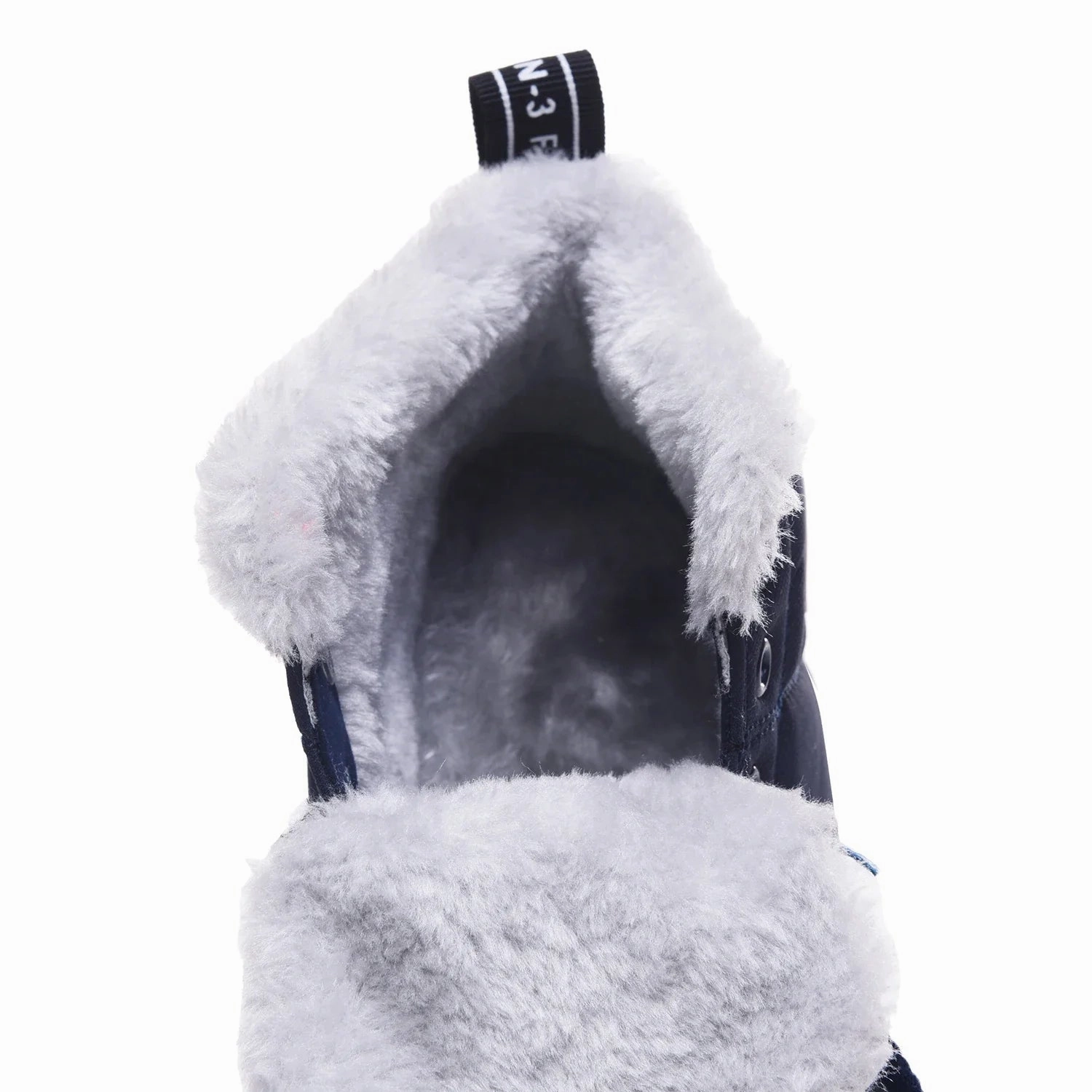 Kids Hiking Shoes Non-slip Boys Winter Sneakers Warm Plus Fur Boots Teenagers Sport Trekking Shoe for Girls High Top Boots Hiking Boots With Removable Liners