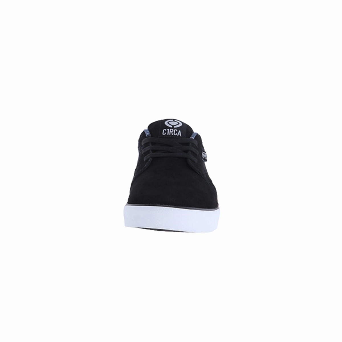 CIRCA 100130-BKWT HESH 2.0 MN'S (Medium) Black/White Suede & Canvas Skate Shoes Vulcanized Sole