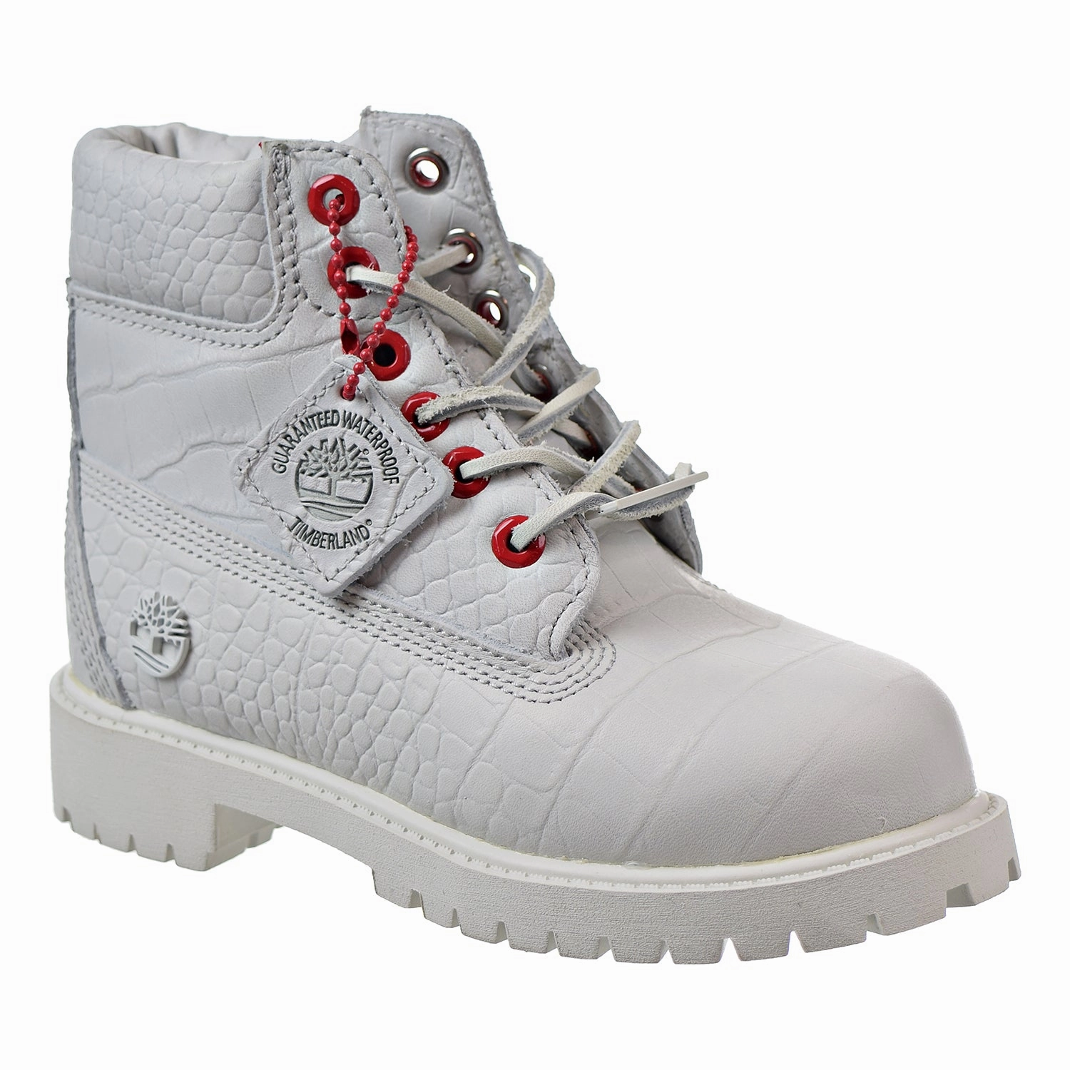Xtuff Boots Timberland 6 Inch Youth Little Kids' Boots White