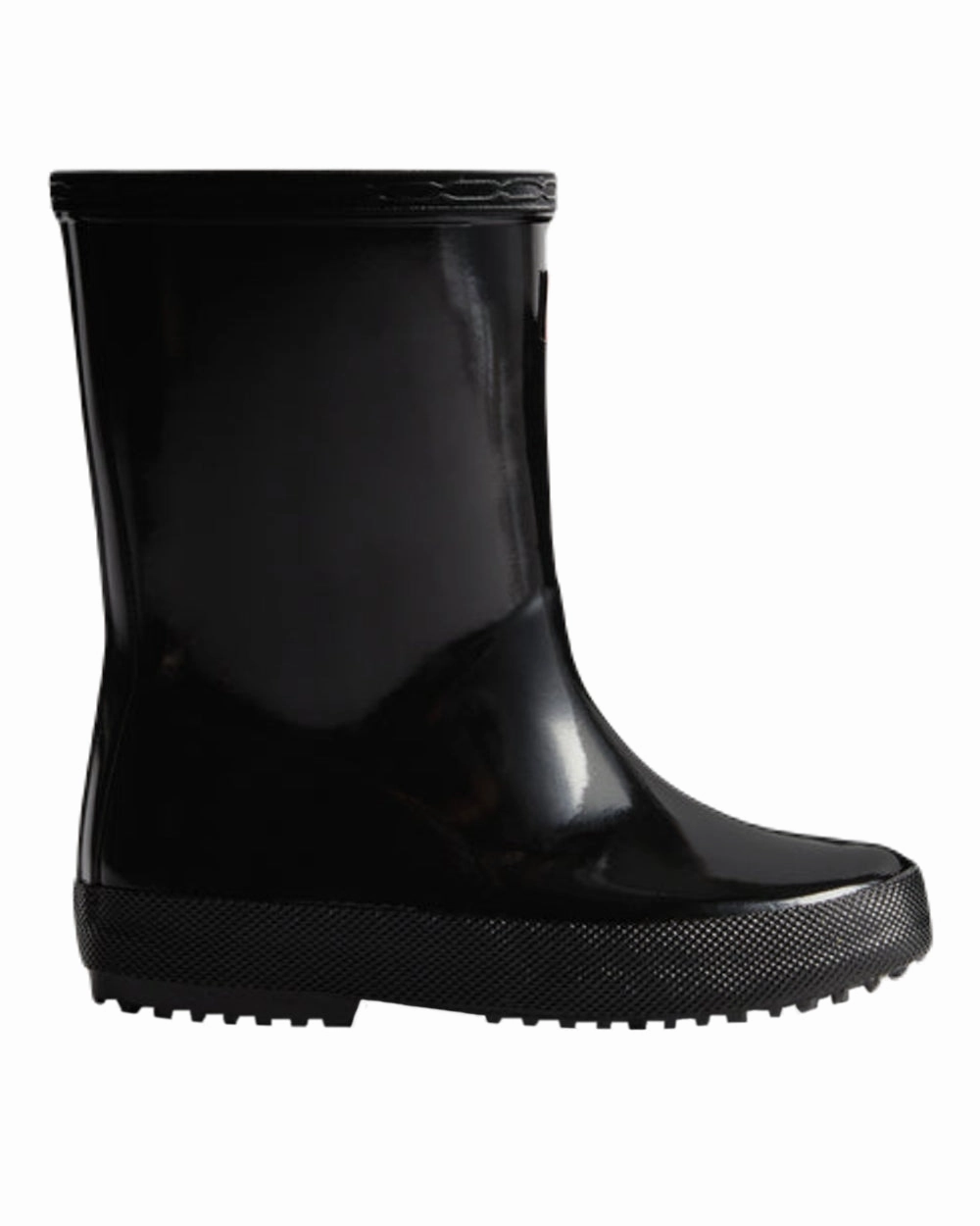 Hunter Original Kids First Gloss Wellington Boots Tall Boots Leather