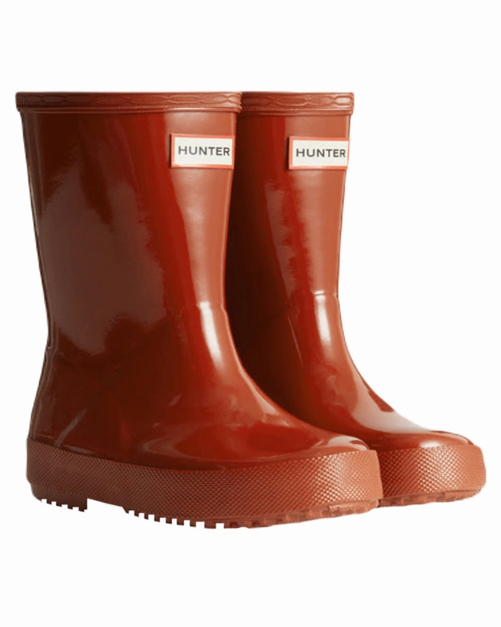 Hunter Original Kids First Gloss Wellington Boots Ankle Boots Clearance
