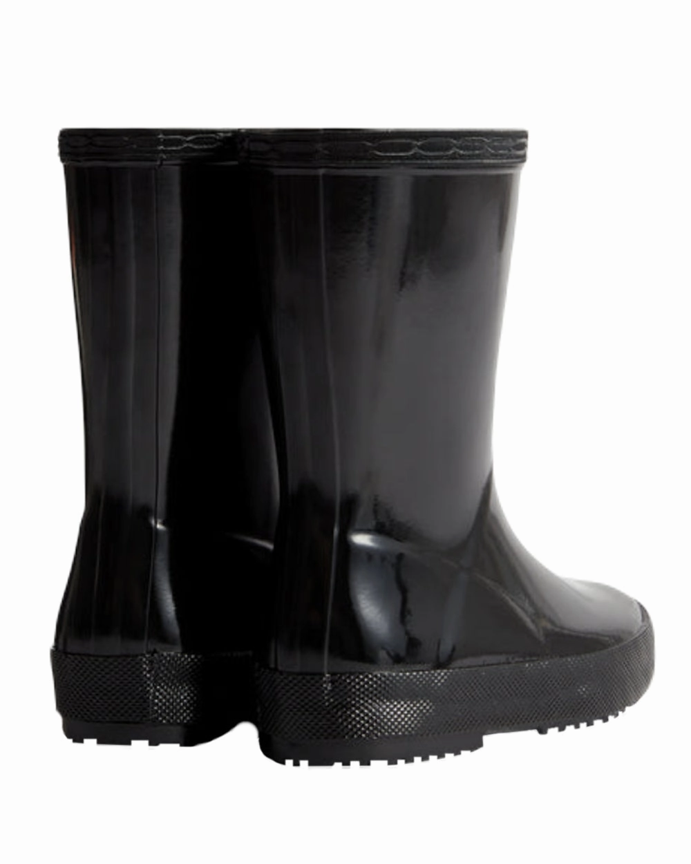 Hunter Original Kids First Gloss Wellington Boots Grey Boots