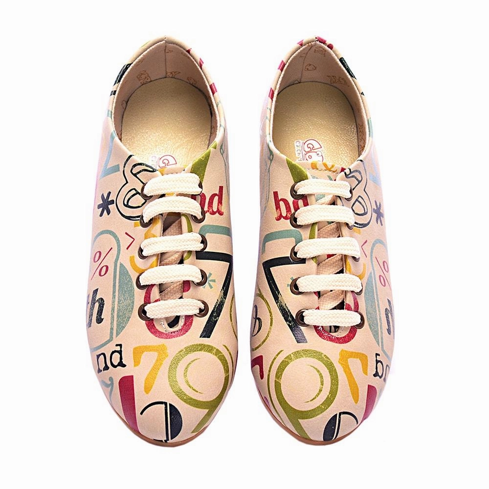 Numbers Ballerinas Shoes SLV017 Party Glow