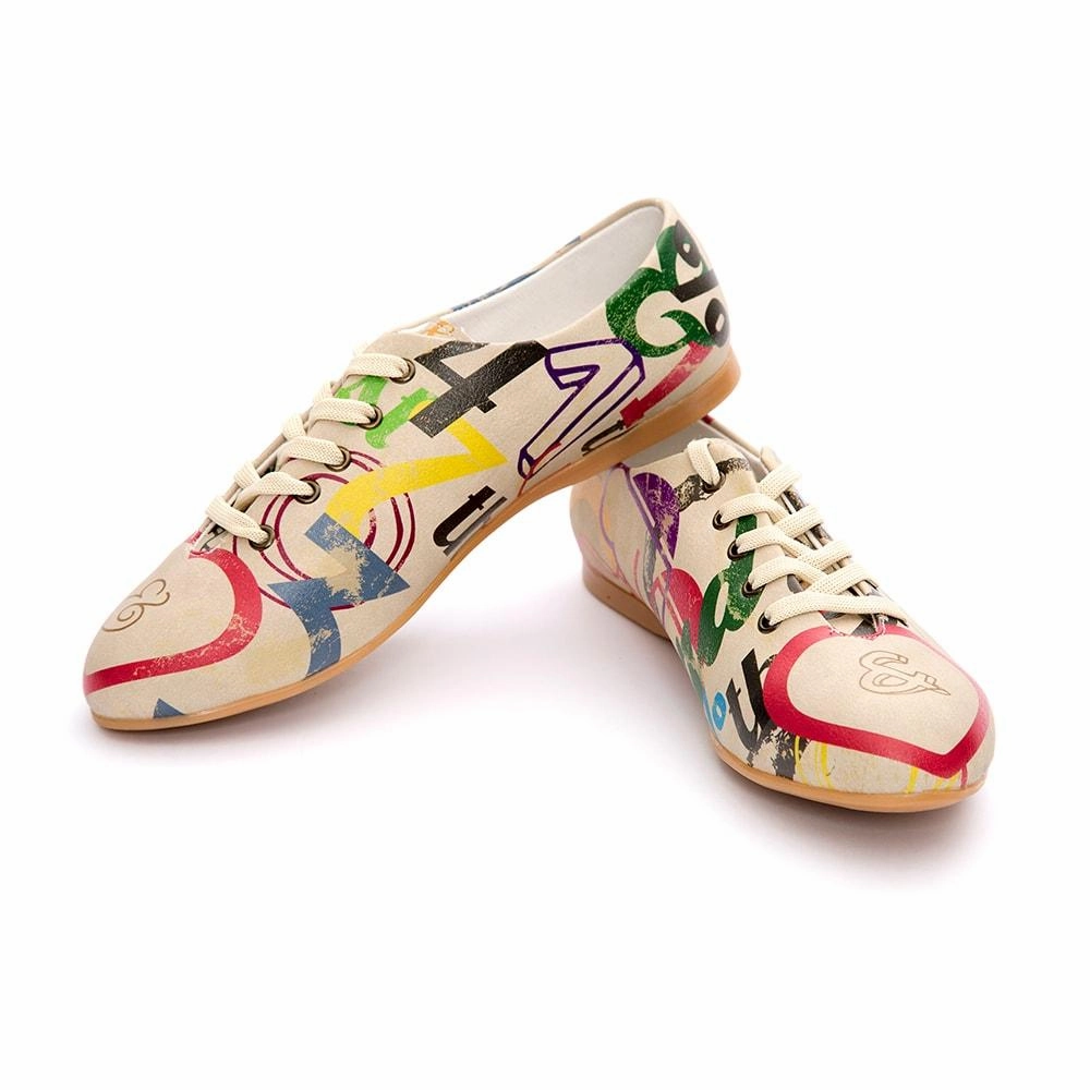 Comfort Stand Numbers Ballerinas Shoes SLV020