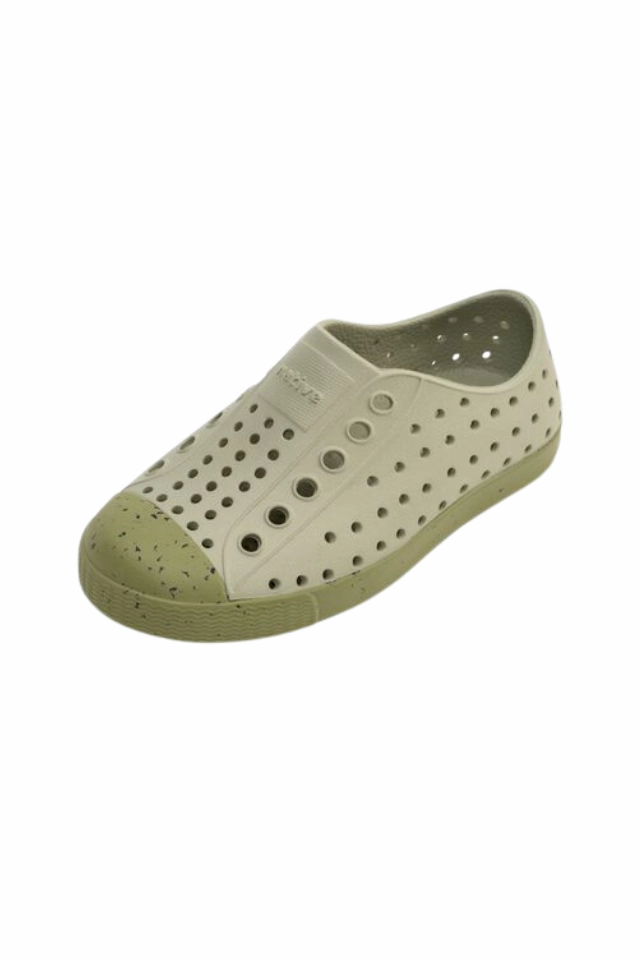 Native Jefferson Bloom Kids - Elm Green/Iguana Green/Speckles Loewe Tennis Shoes