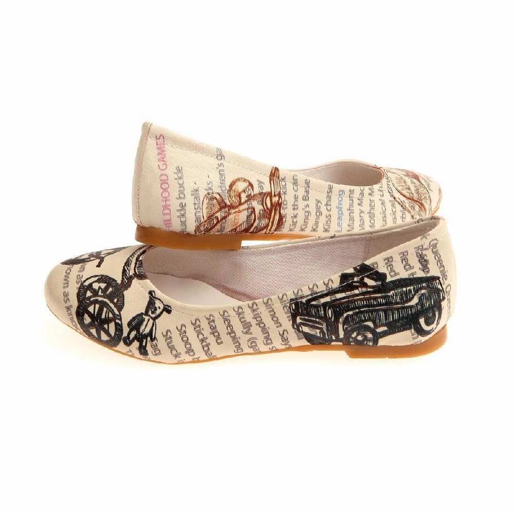 Old Bsycle Ballerinas Shoes 1019 Month Strong Stone Glam