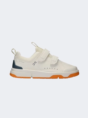 Trendy Tennis Shoes On The Roger Ps Boys Tennis Shoes Ivory/Orange