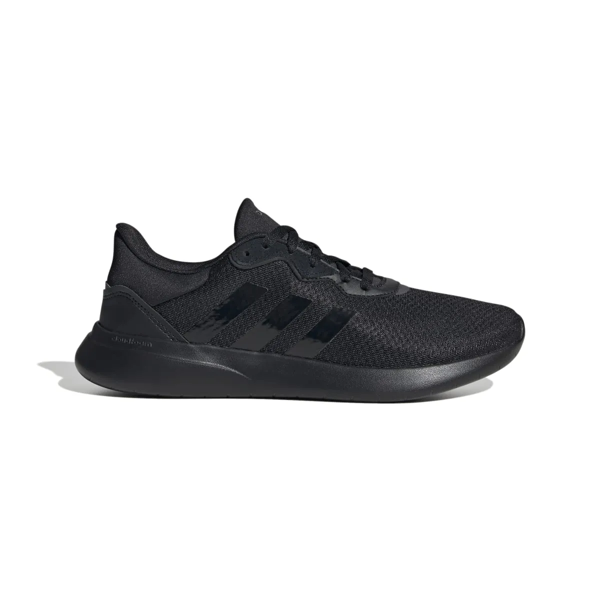 Light Step Fresh Drop ADIDAS GY9245 QT RACER 3.0 WMN'S (Medium) Black/Black/Iron Metallic Textile Training Shoes