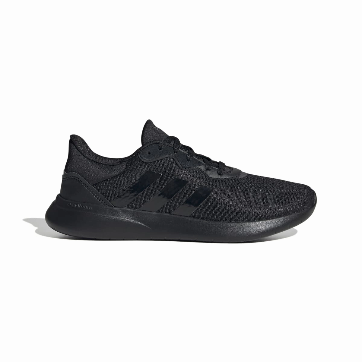 Light Step Fresh Drop ADIDAS GY9245 QT RACER 3.0 WMN'S (Medium) Black/Black/Iron Metallic Textile Training Shoes