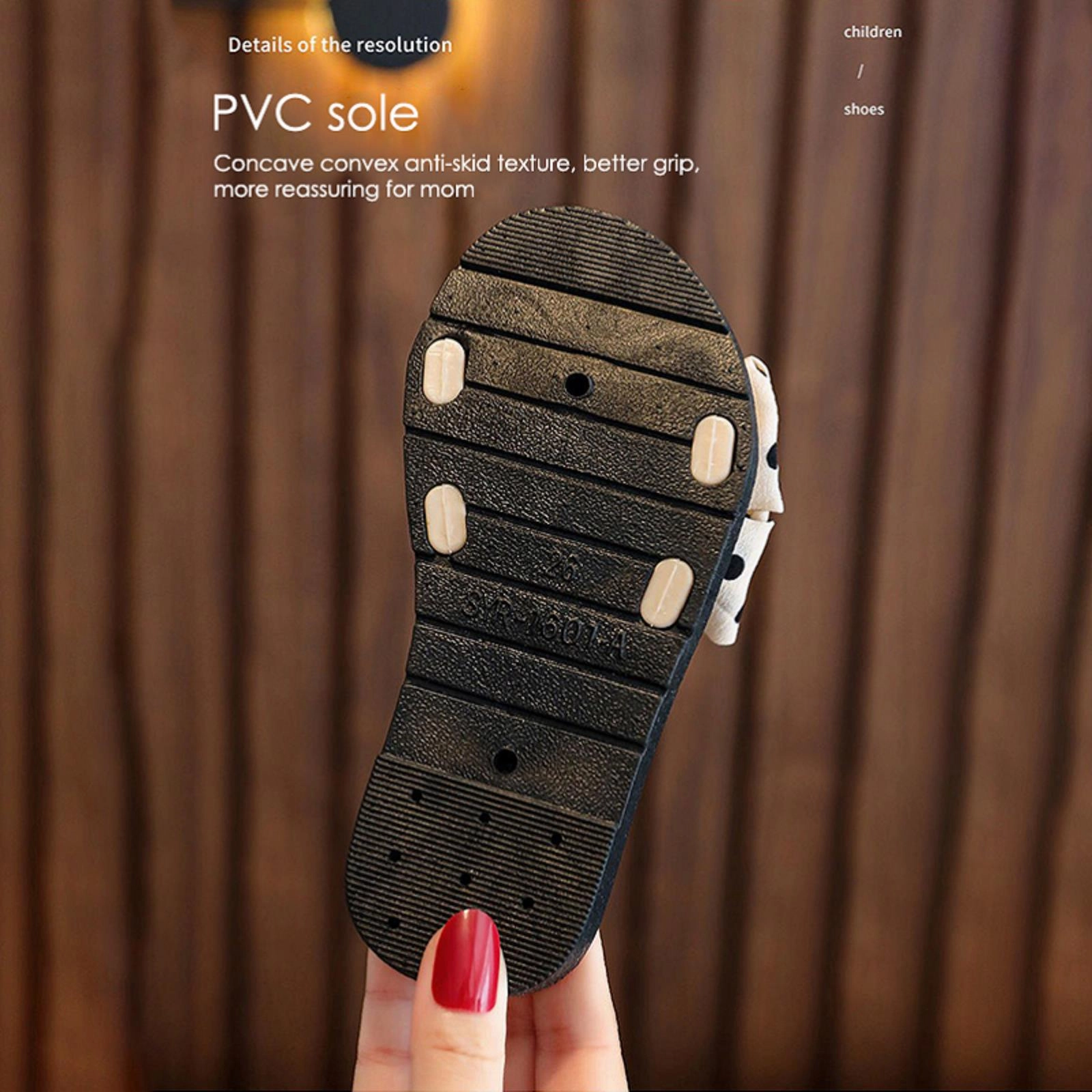 Slippers Dance Open Toe Slippers for Kids