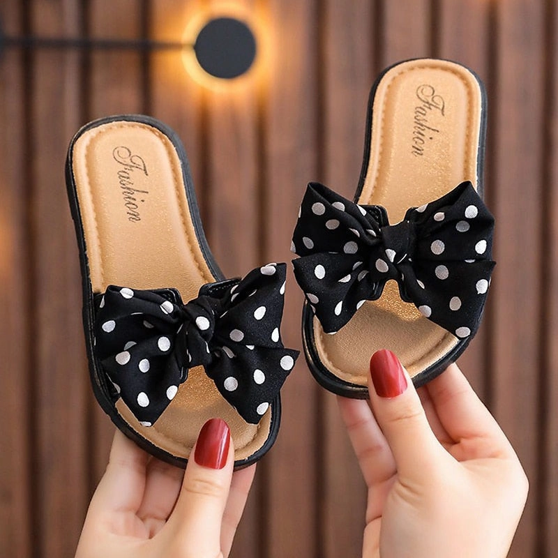 Open Toe Slippers for Kids Mini Boot Slippers