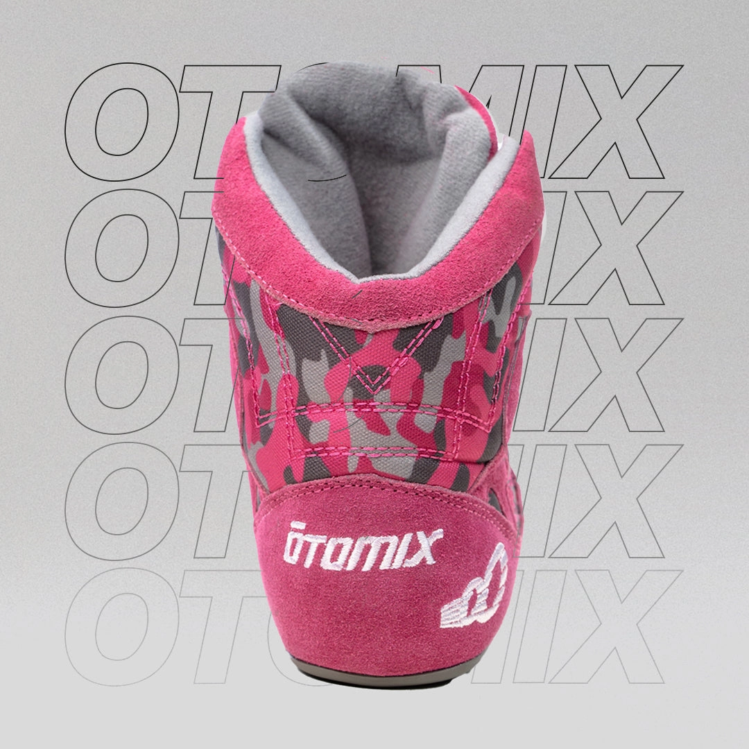 Otomix Stingray - Pink Camo Dress Shoes With Flat Feet