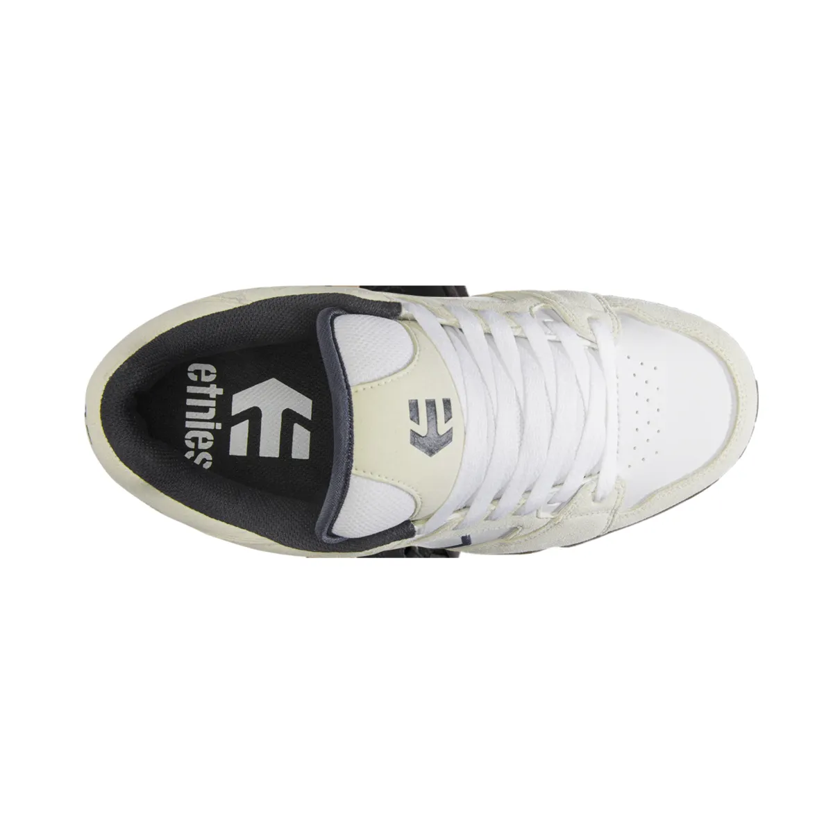 ETNIES 4101000537 153 FAZE MN`S (Medium) White/Navy/Gum Nubuck & Synthetic Skate Shoes Foot Support Seasonal Pick