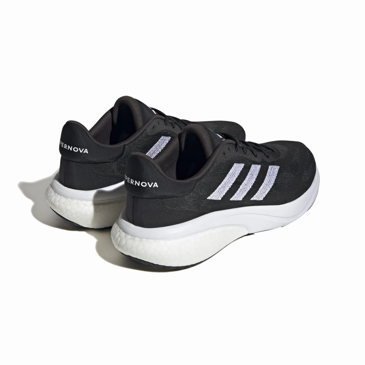 Toe Protection ADIDAS IE4367 SUPERNOVA 3 MN'S (Medium) Black/White/Black Textile Running Shoes