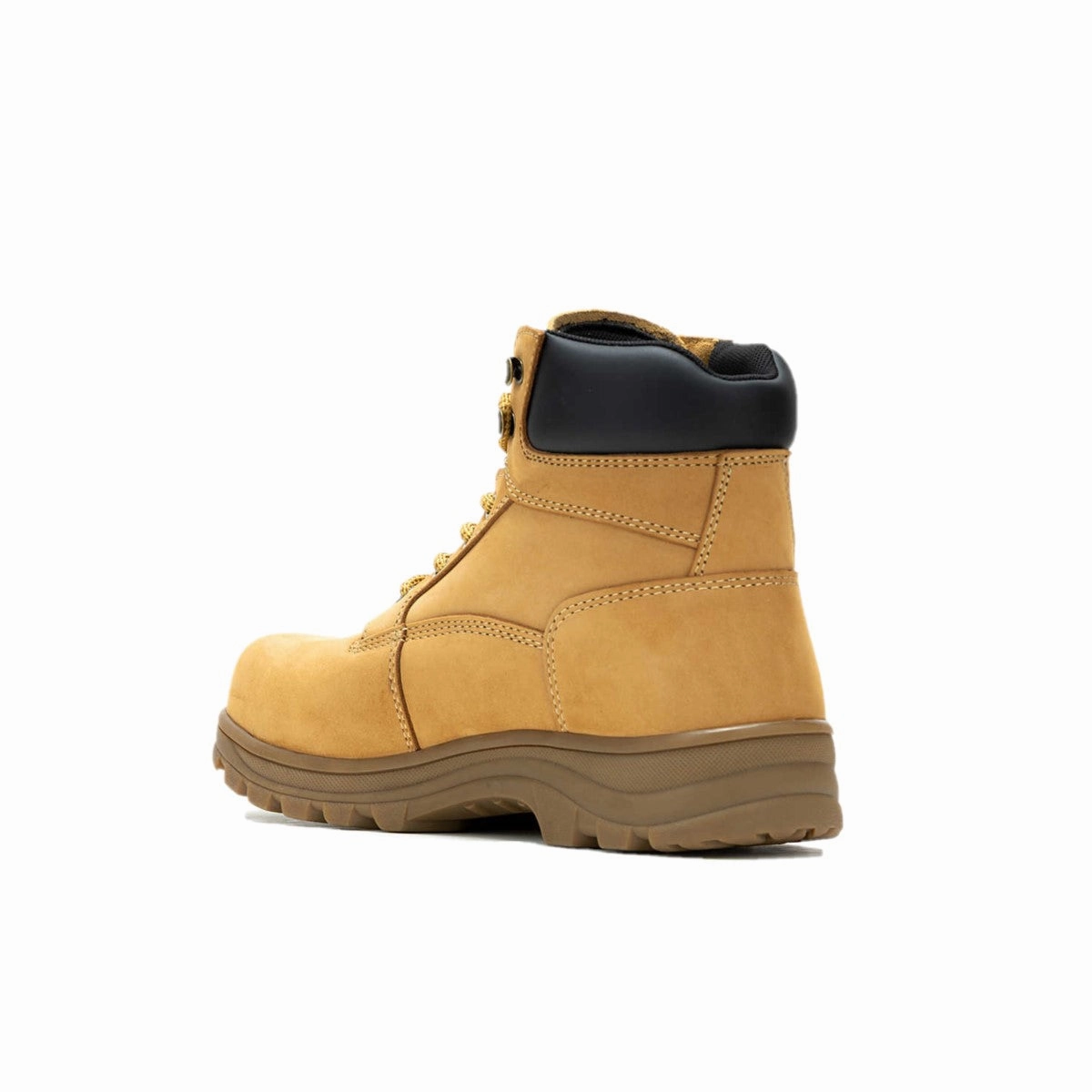 Functional And Fashionable WOLVERINE W231125-M CARLSBAD 6'' ST WP MN'S (Medium) Wheat Leather Work Boots