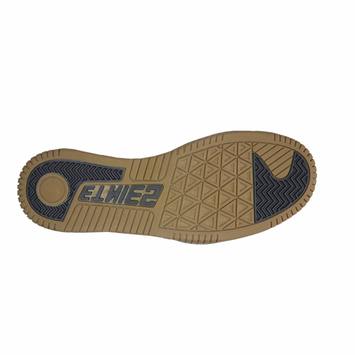 ETNIES 4101000537 153 FAZE MN`S (Medium) White/Navy/Gum Nubuck & Synthetic Skate Shoes Skater Friendly