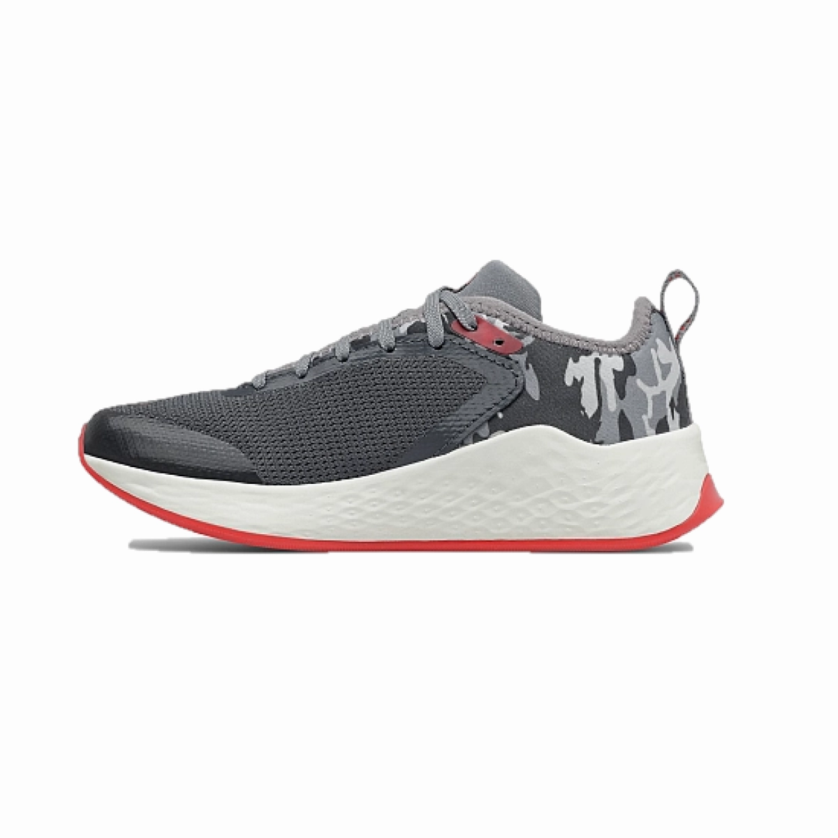 NEW BALANCE YKFSTGR2 FRESH FOAM FAST v2 KID'S (Medium) Black Synthetic & Mesh Running Shoes Vent Mesh athletic style