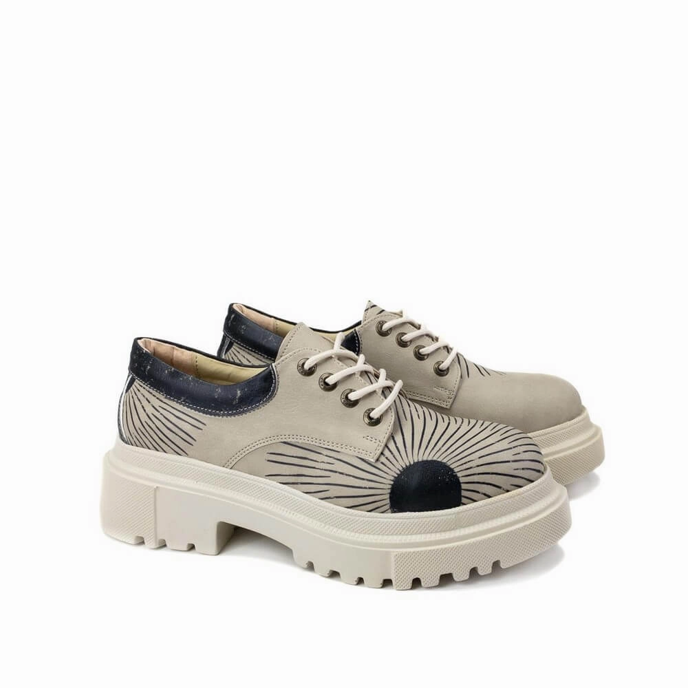 Oxford Shoes POT102 Easy To Clean Hiking Mood