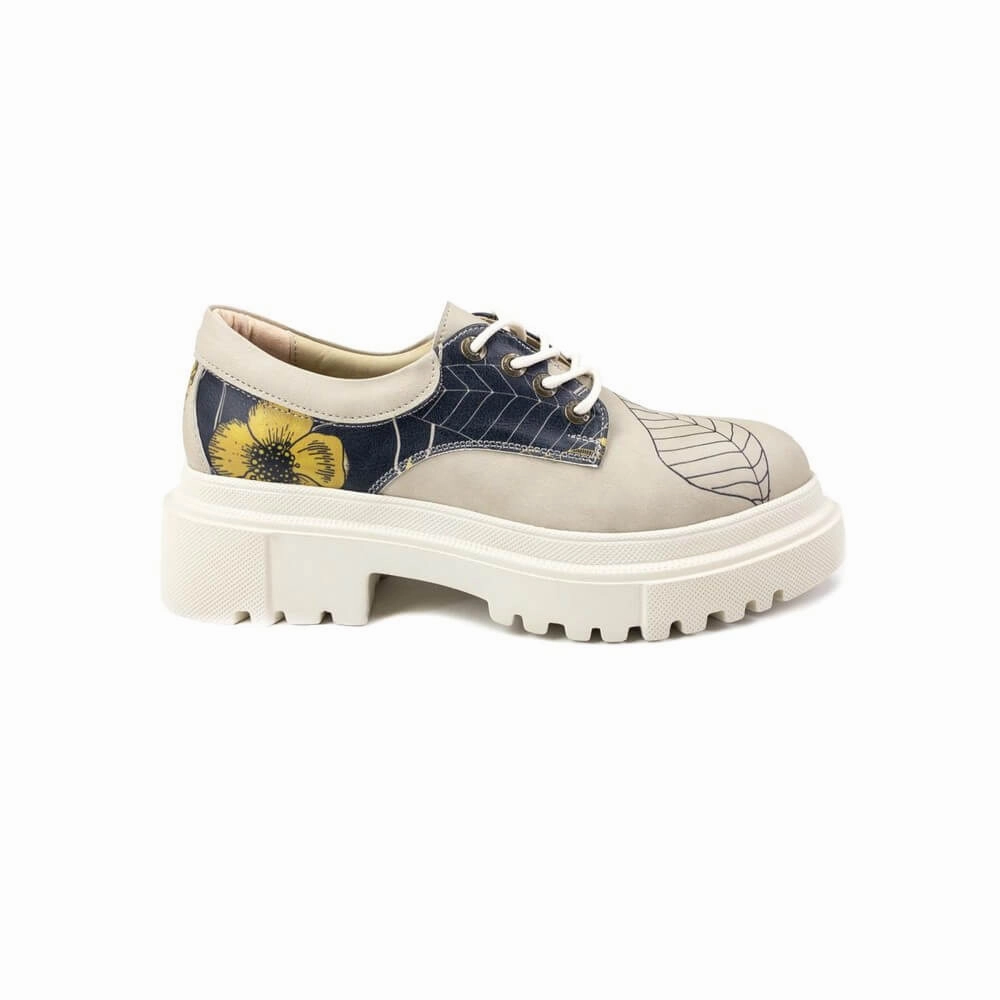 Oxford Shoes POT107 Cushioned heel Yoga Base