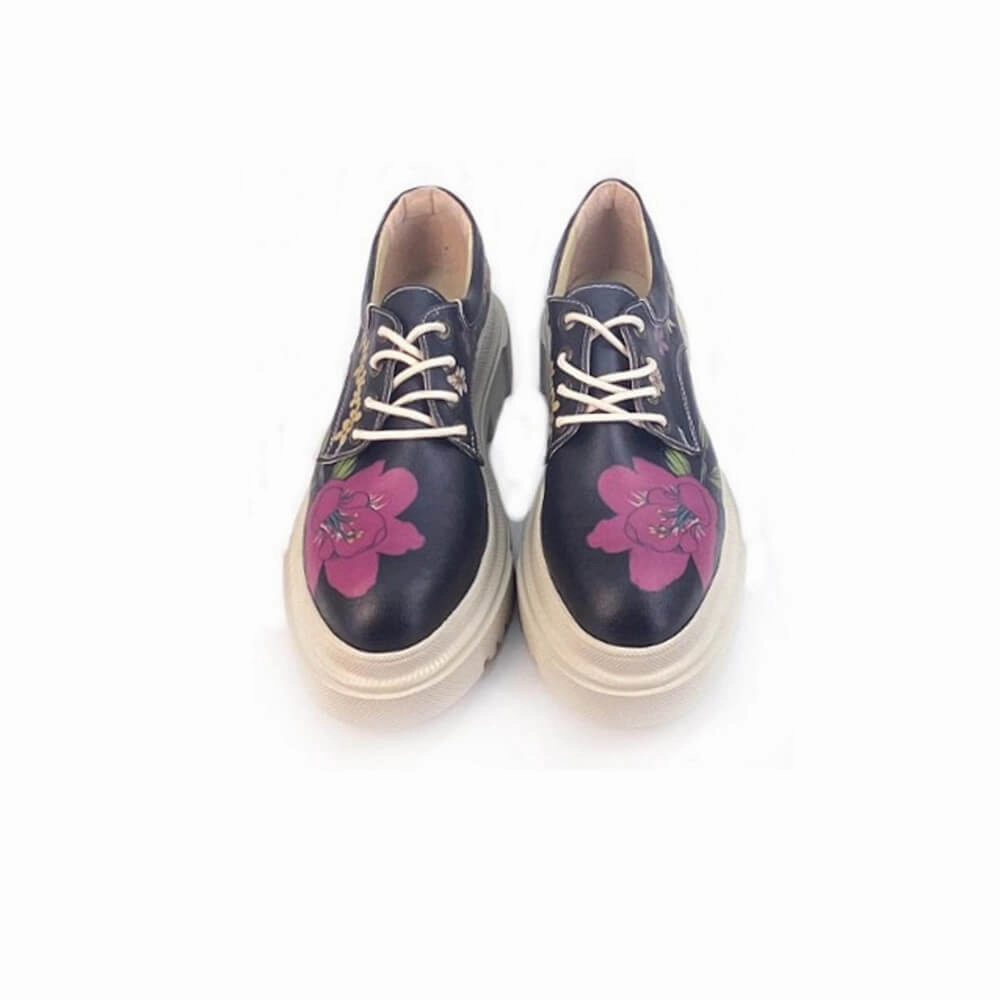 Oxford Shoes POT111 Breathable Lining Wide fit