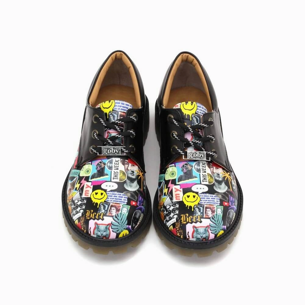 Slip On Style Street Fit Oxford Shoes RUGX103