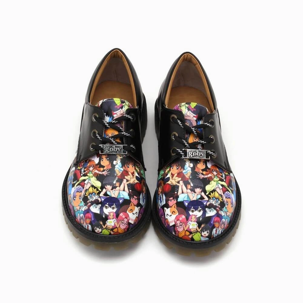 Good Traction Durable Fabric Oxford Shoes RUGX107