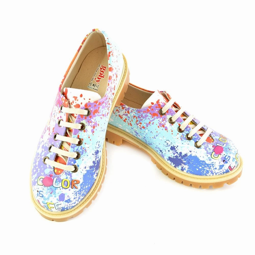 Enhanced grip High Arch Oxford Shoes WTMK6516