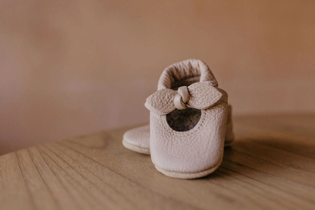 Crocs Heels Oyster (beige pink) BELLA JANES Shoes Baby and Toddler