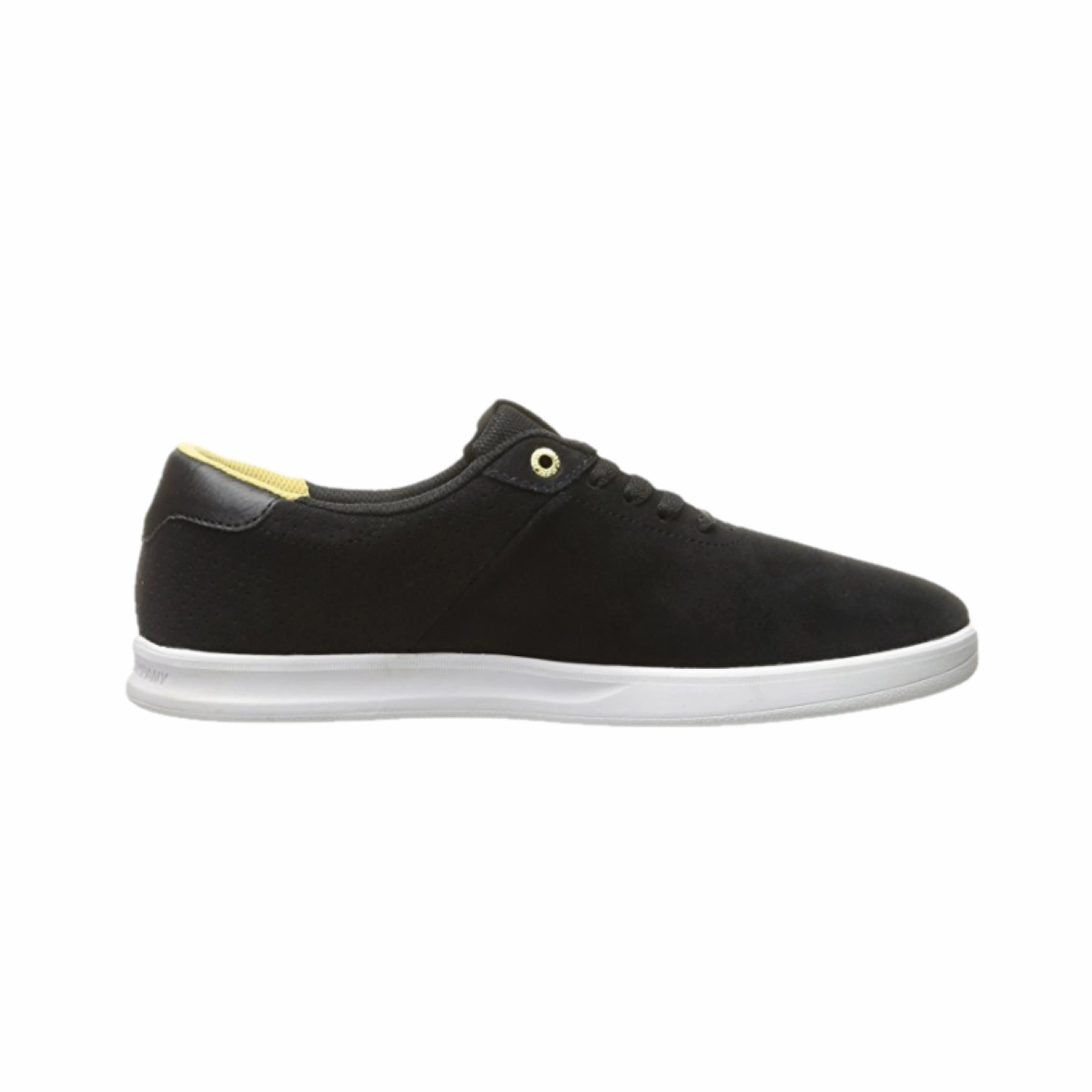 DVS F0000260004 RICO SC MN'S (Medium) Black/Gold Suede Skate Shoes Campus Run Hop Hike