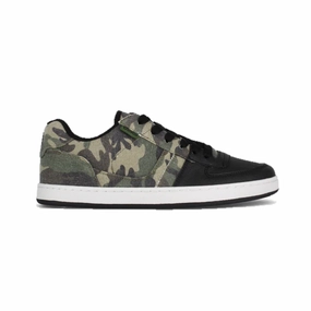 Walking OSIRIS 12682366 RELIC MN'S (Medium) Black/Camo Synthetic & Canvas Skate Shoes
