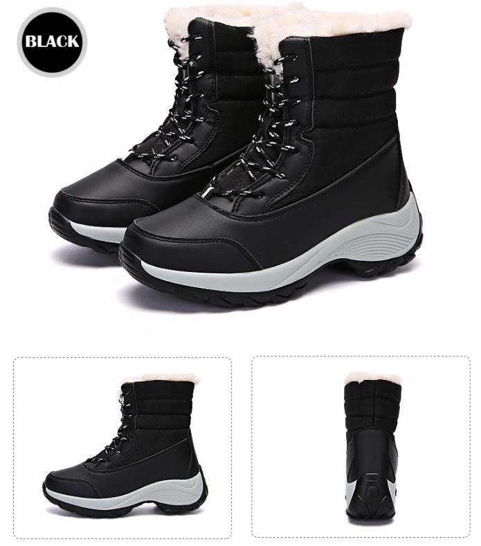 Parent-child series non-slip, waterproof, warm and velvet snow boots Stan Adidas Shoes