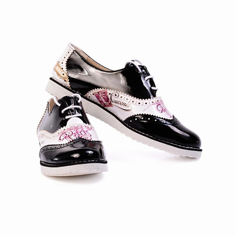 Block Walk Paris Oxford Shoes GNG205