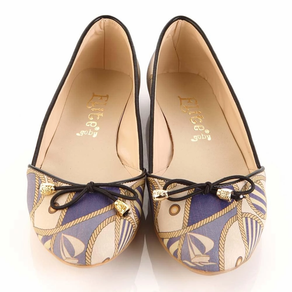 Sailor Ballerinas Shoes OMR7105 Love Glow Pearl Shine