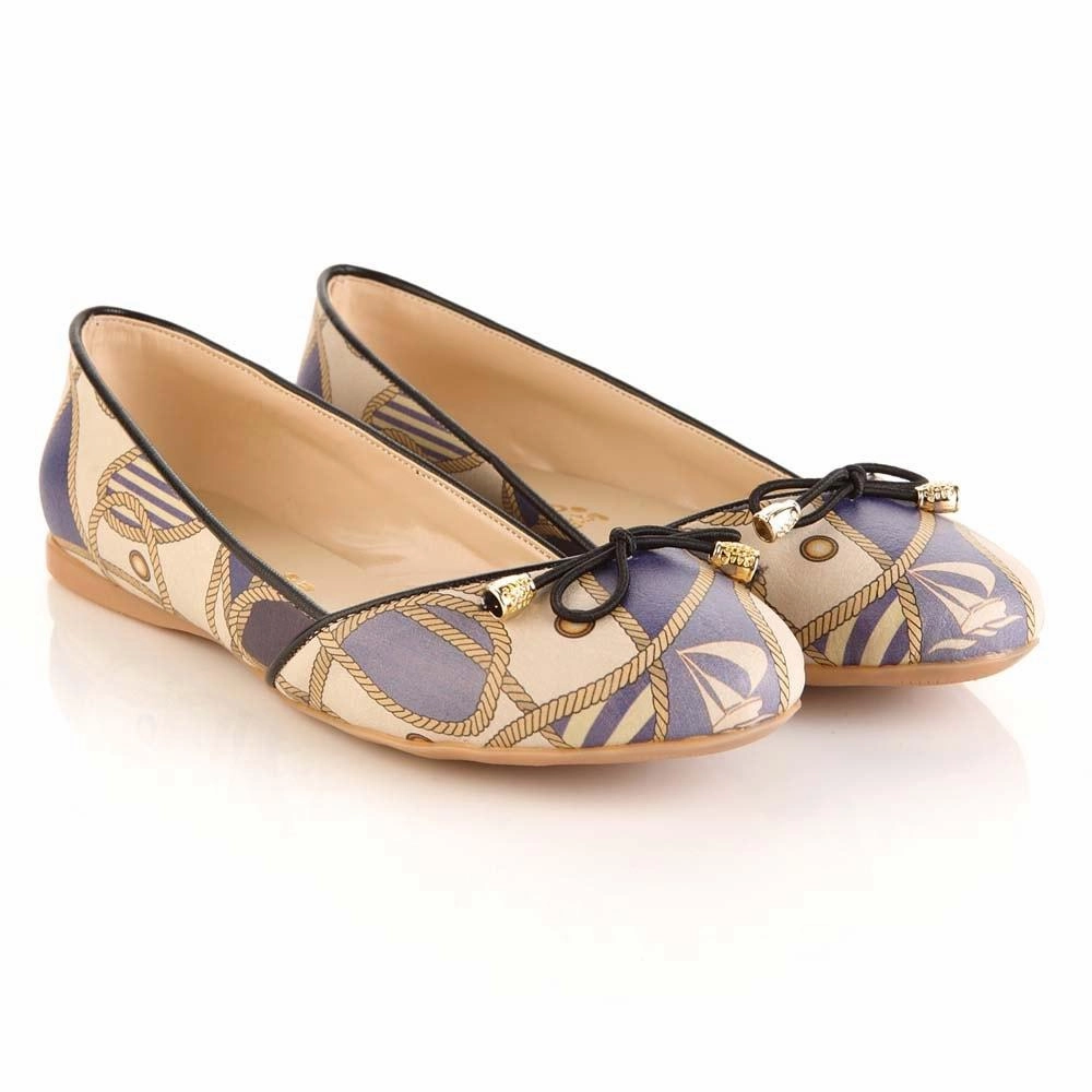 Light Run Sailor Ballerinas Shoes OMR7105