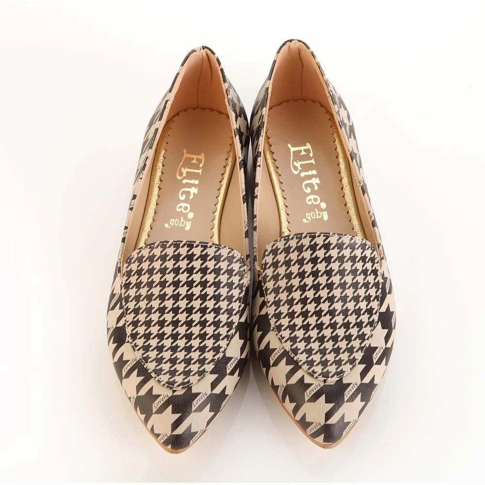 Pattern Ballerinas Shoes OMR7201 Slip Safe Abrasion resistant