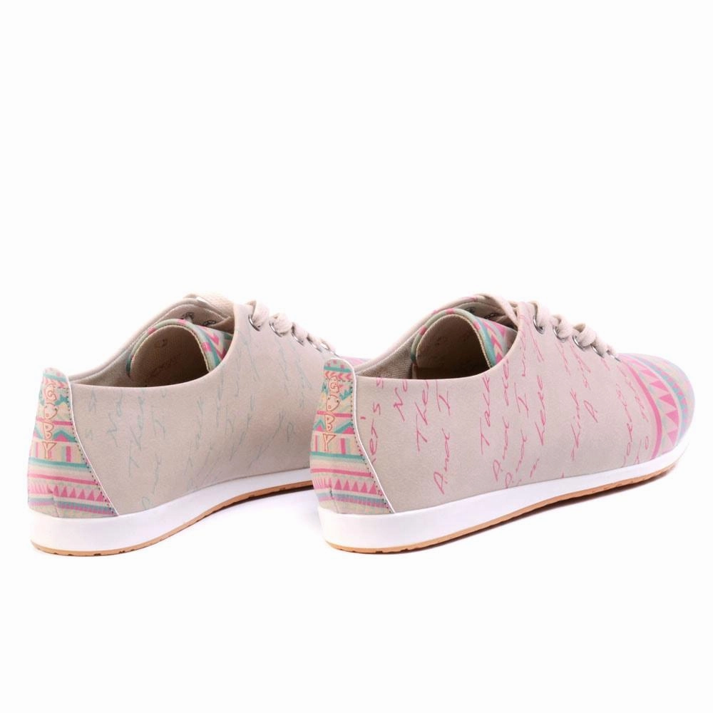 Pattern Ballerinas Shoes SLV188 Wet Land