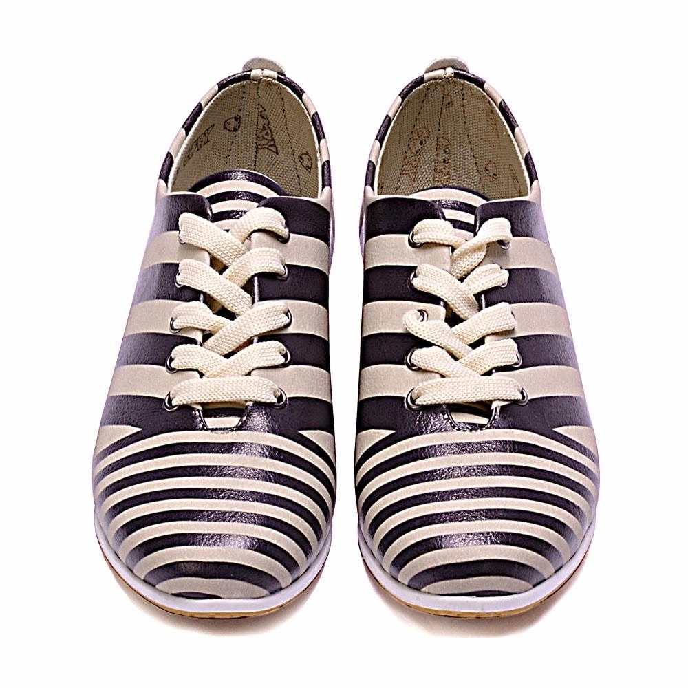 Couple Pair Pattern Ballerinas Shoes SLV189