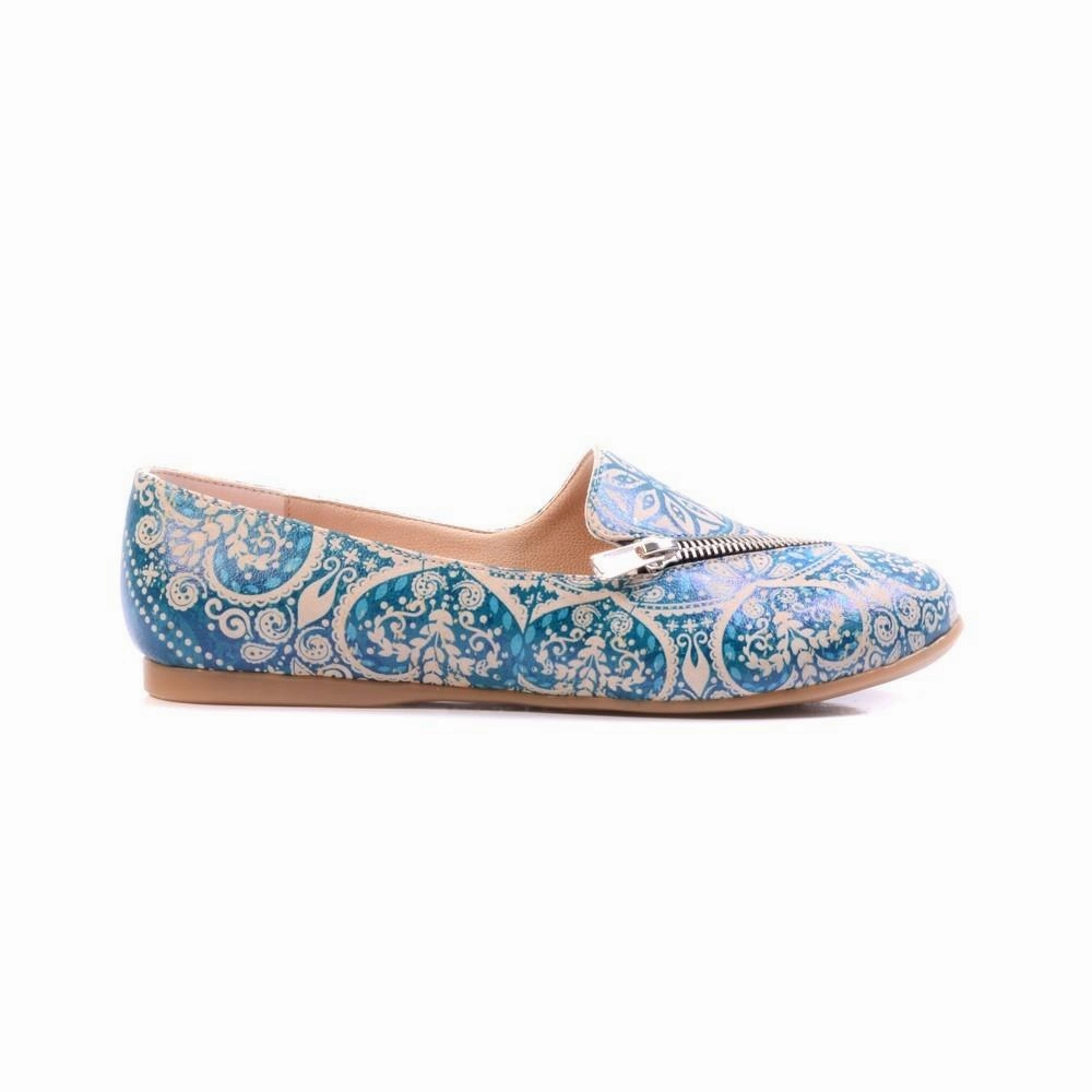 Pattern Ballerinas Shoes YAB307 Ankle wrap