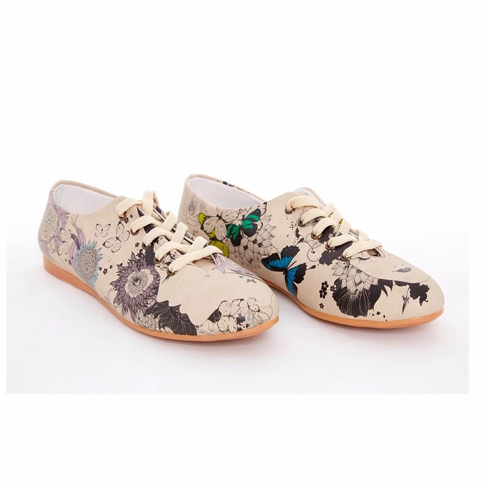 Easy Flow Flower Garden Ballerinas Shoes SLV060