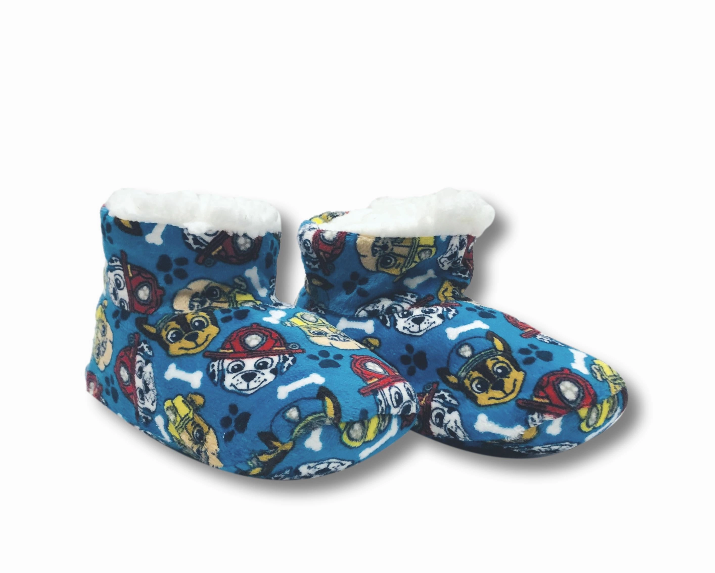 Paw Patrol Toddler Slipper Booties for Boys Fuzzy Kids House Shoes Imran Potato Caveman Slippers