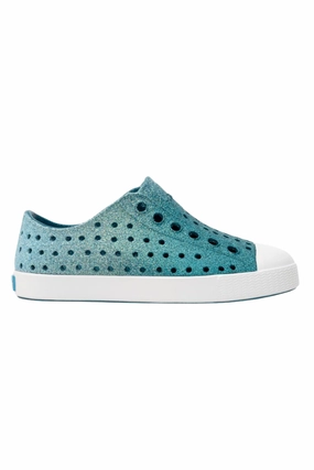 Native Jefferson Bling Kids - Saba Patina/Shell White Brahma Tennis Shoes