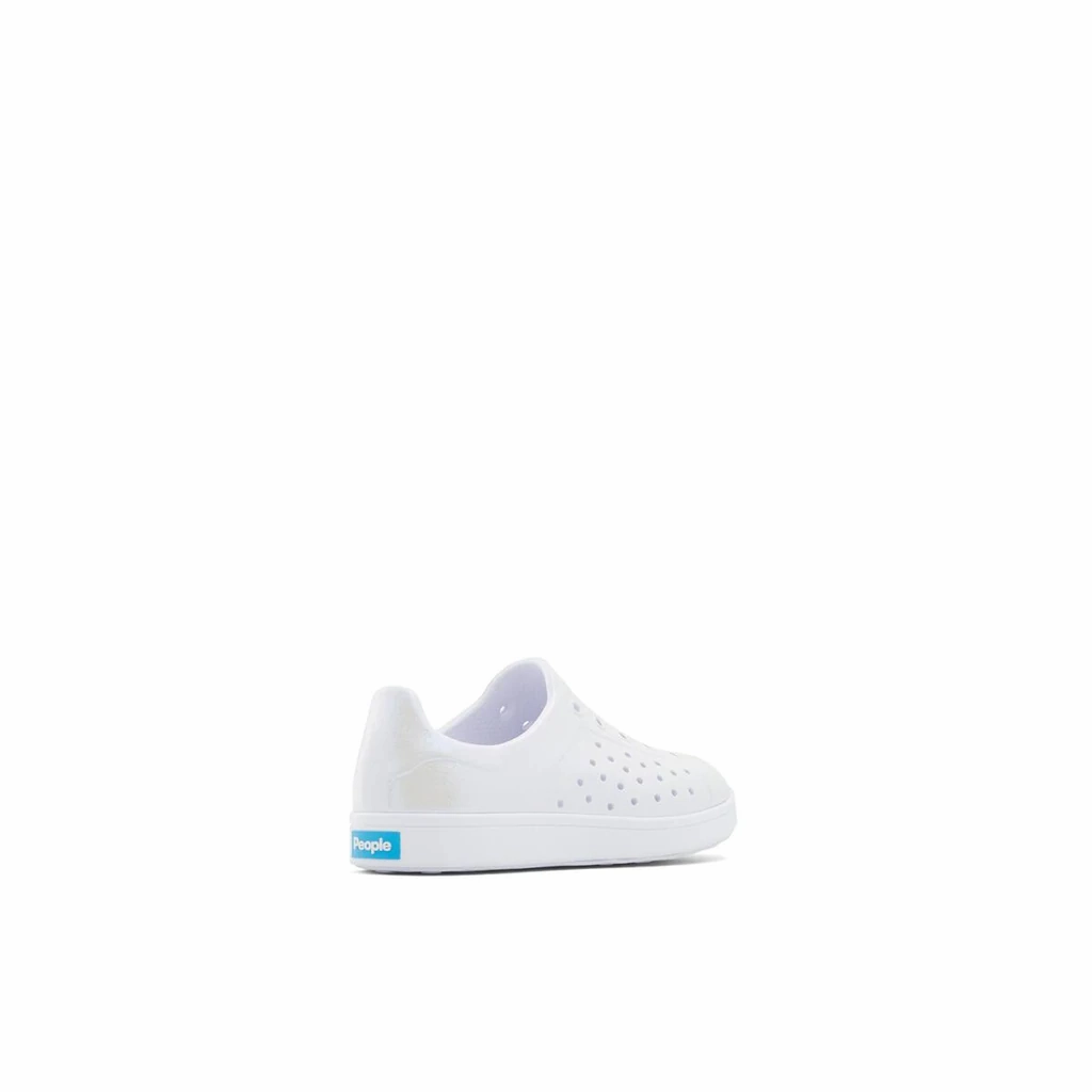 People Footwear Ace Kids - Iridescent / Yeti White Asics Stability Shoe