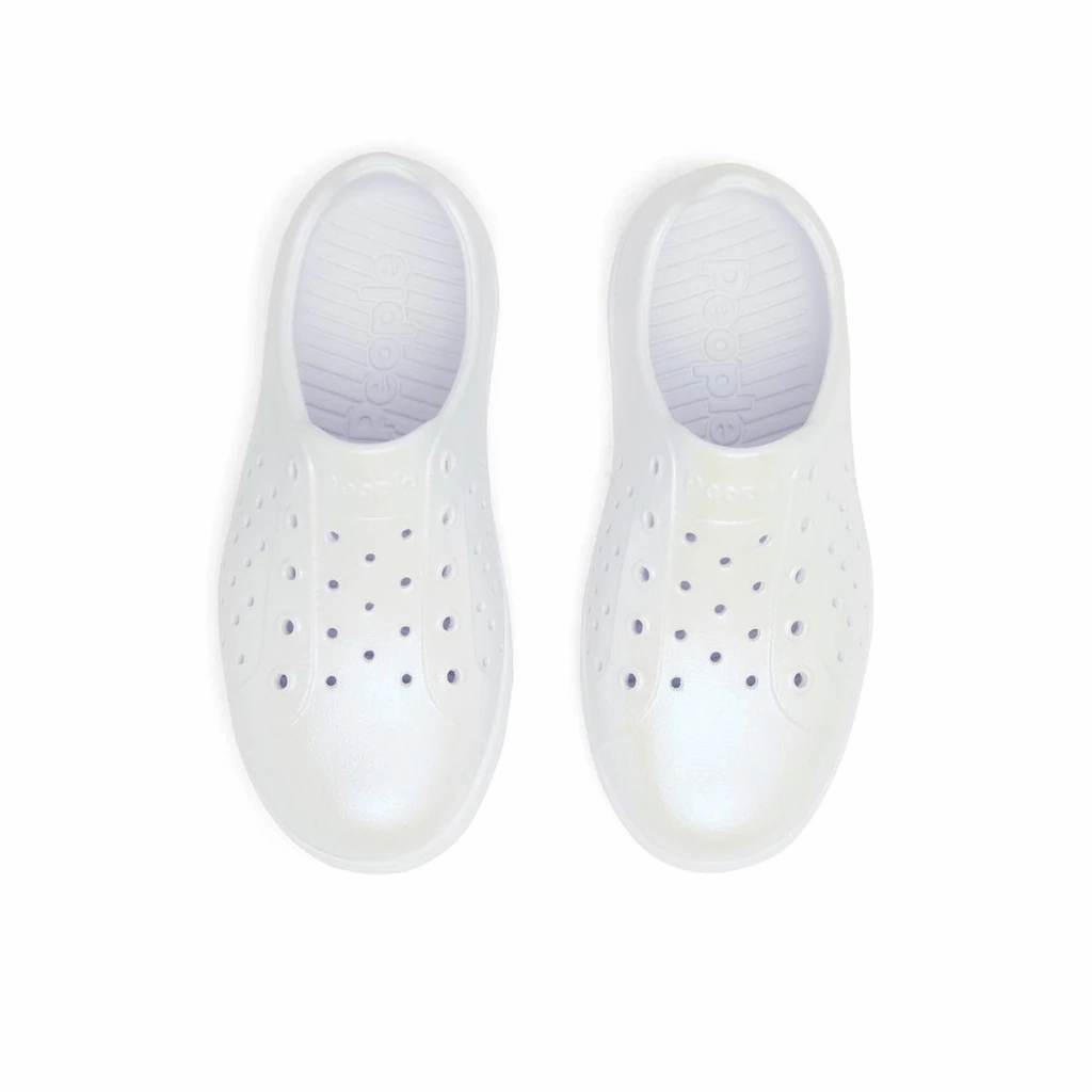 Asics Novaplast Running Shoes People Footwear Ace Kids - Iridescent / Yeti White