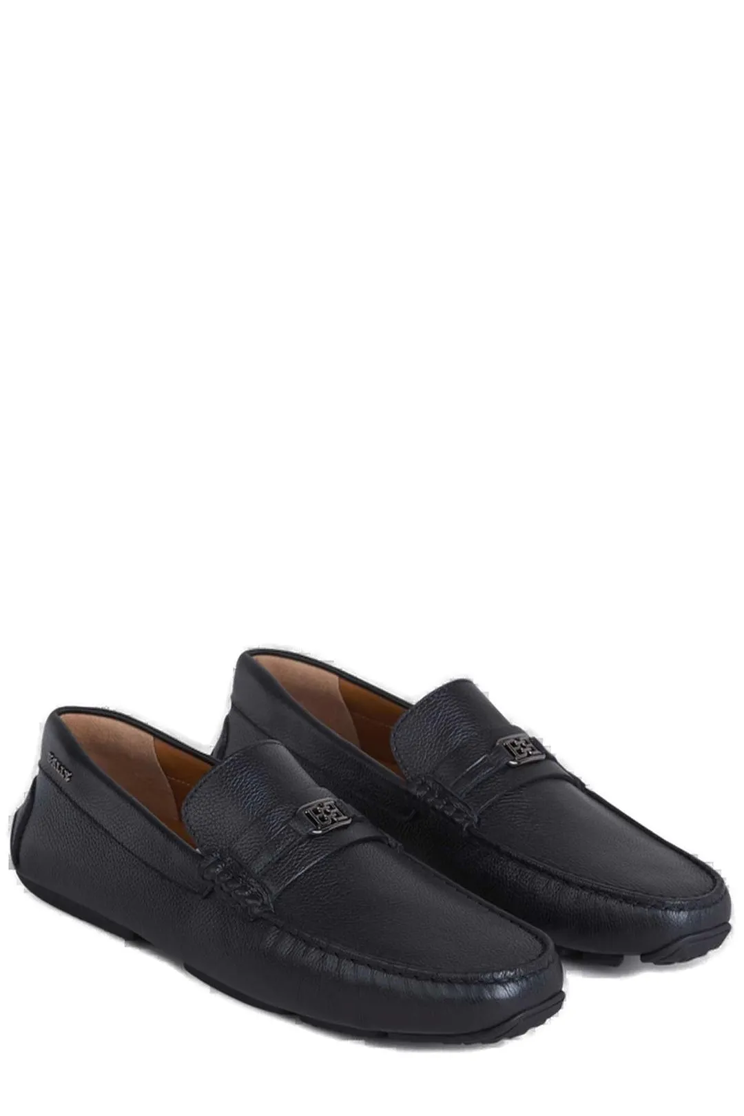 Bally Horsebit Detailed Round Toe Loafers Unique Loafers