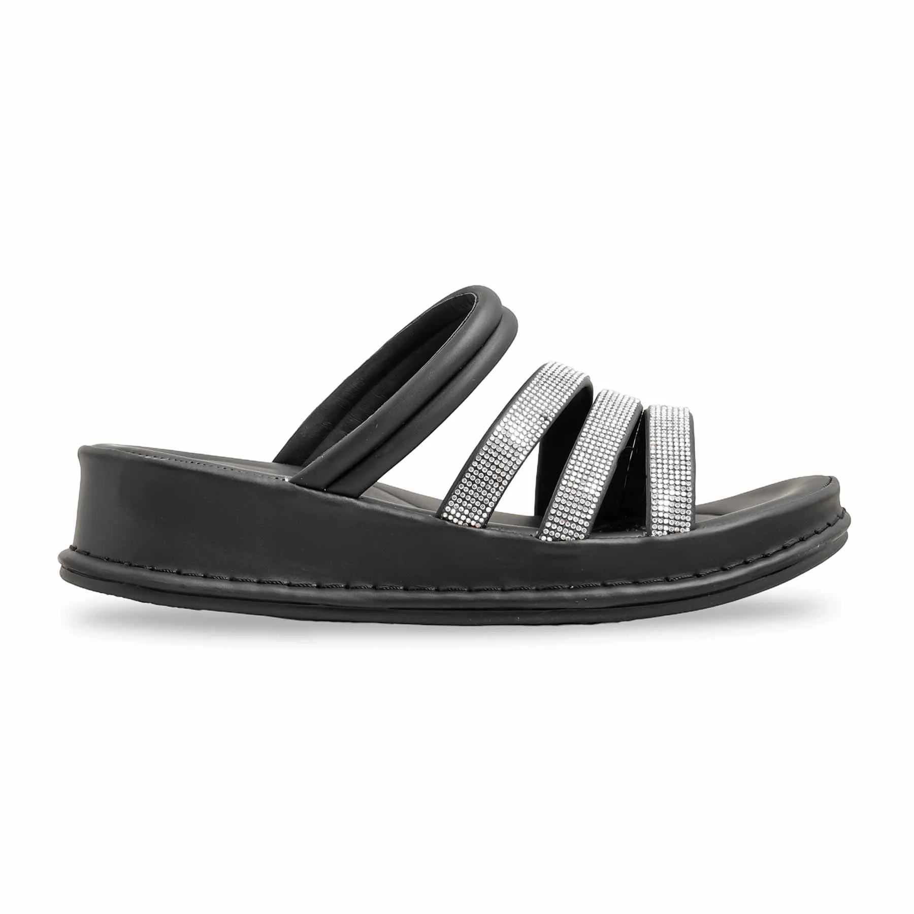 Picture Slippers Black Formal Slipper PU0543