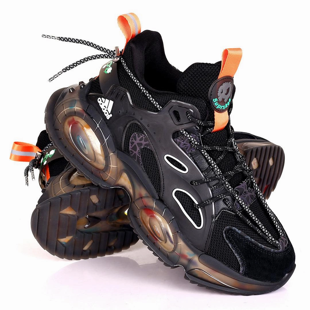 AD Surprskaa Fashion Breathable Outdoor sneakers- Black Asics Gel Ace Pro Golf Shoes