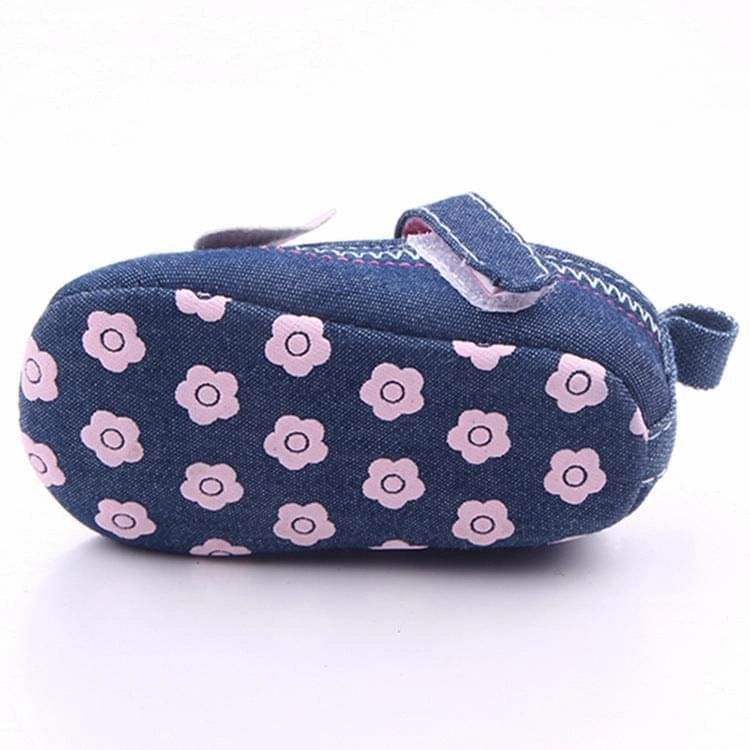 Bowknot Embroidered Fashionable Denim Shoes - GlamzLife Asics Indoor Sports Shoes