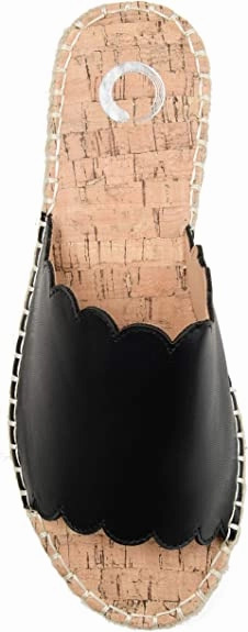 Asics Venture Trail Running Shoes Journee Collection Women's Flat Sandals  Color Black Size 8.5M